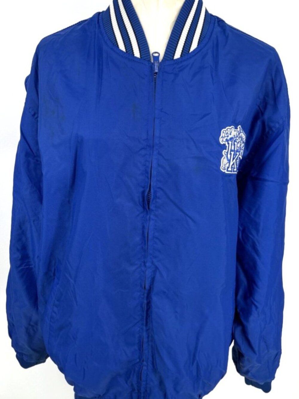 Kentucky Wildcats Jacket Sz XL Reversible Full Zip Xtreme Fanz Vtg - Picture 7 of 12
